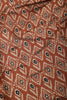 Light Brown Ikkat Printed Cotton Saree