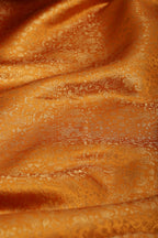 Mustard Zari Woven Soft Silk Saree