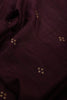 Purple Madhubani Printed Tussar Silk Saree