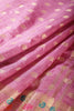 Dusty Mauve Resham & Zari Woven Silk Saree