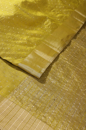 Sage Green  Zari Woven Silk Saree
