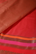 Mustard Zari Woven Art Silk Saree