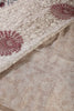 Beige Tussar Silk Printed Saree