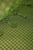 Olive Green Colour Soft Silk Leheria Zari Woven Saree