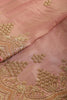 Pink Color Pure Tissue Silk Saree with Zardozi & Sequence Handwork