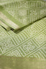 Olive Green Color Bandhani Printed Cotton Silk Saree