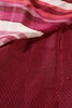 Wine Color Chiffon Printed Saree