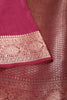 Solid Color Silk Woven Sarees