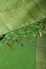 Green Floral Zaal Woven Silk Banarasi Saree