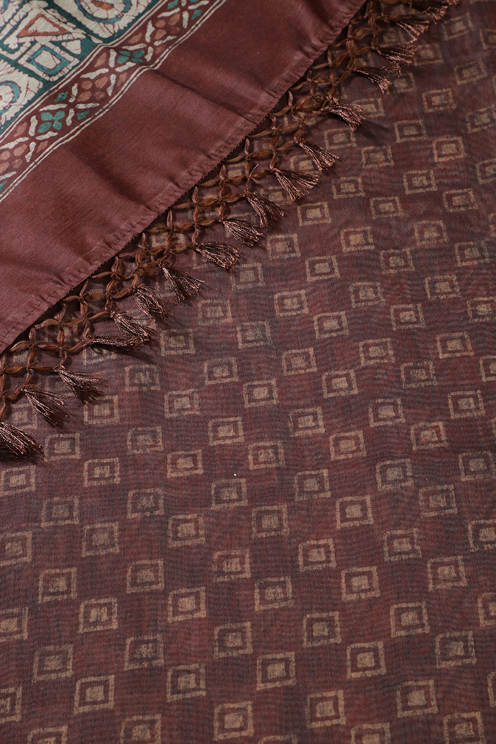 Green Cotton Silk Printed Saree