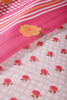 Magenta Cotton Printed Saree