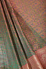 Green Cotton Silk Resham & Zari Woven Saree