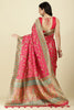 Rani Silk Madhubani Woven Saree