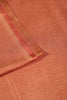 Dark Peach Colour Soft Silk Leheria Zari Woven Saree