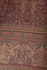 Wine Pashmina Digital Printed Unstitched Suit Material