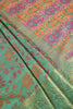 Sea Green Colour Tussar Woven Silk Saree