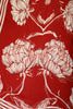 Red Color Cotton Printed Unstitched Suit Material