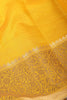 Yellow Woven Cotton Silk Saree
