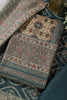 Teal Pashmina Digital Printed Unstitched Suit Material