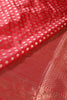 Red Cotton Silk Zari Woven Saree