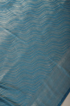 Royal Blue Zari Woven Soft Silk Saree