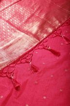 Rani Lightweight Banarasi Silk Weaving Saree
