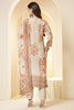 Tussar Color Shimmer Tissue Printed & Embroidered Suit Set