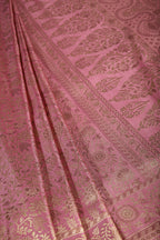 Mauve Colour South Silk Heavy Woven Saree