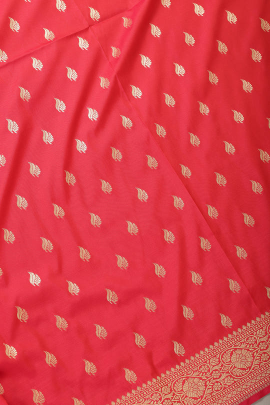 Red Banarasi Woven SIlk Saree