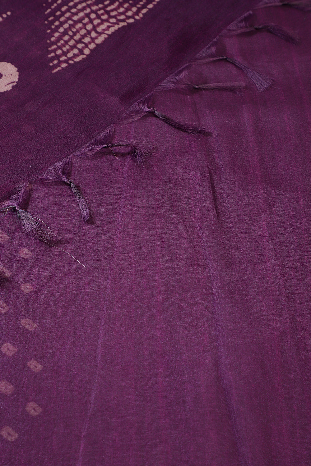 Purple Organza Silk Printed Saree