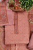 Pink Pashmina Digital Printed Unstitched Suit Fabric