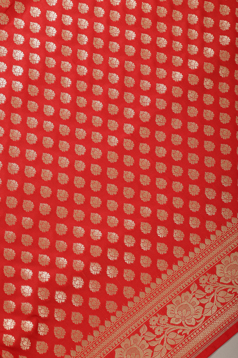 Red Banarasi SIlk Woven Saree