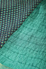 Navy Color Cotton Printed Saree With Zari Border