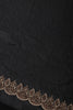 Black Embroidered And Swaroski Work Georgette Saree
