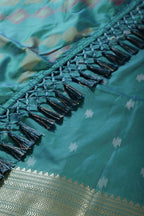 Wine Soft Silk Resham & Zari Woven Saree