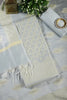 Light Grey Color Chanderi Cotton Woven Unstitched Suit Fabric