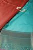 Sea Green Zari Woven Art Silk Saree
