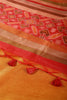 Mustard Color Chanderi Cotton Woven Saree