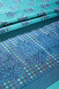 Blue Color Supernet Cotton Woven Saree