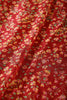 Maroon Color Chiffon Floral Zari Border Printed Saree