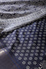 Navy Colour Printed & Woven Cotton Silk Saree