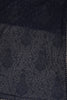 Navy Georgette Resham Floral Jal Woven And Swarovski Work Saree
