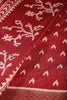 Marron Color Cotton Silk Printed Saree