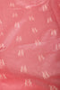 Dusty Pink Chanderi Silk Resham & Zari Woven Saree