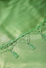 Faded Green Color Zari Woven South Silk Saree