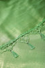 Faded Green Color Zari Woven South Silk Saree