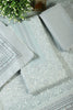 Light Turquoise Digital Printed Pashmina Unstitched Suit Material
