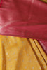 Mustard & Magenta Dual Toned Soft Silk Zari Woven Saree