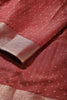Maroon Zari Woven Silk Saree