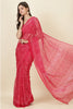 Rani Georgette Bandhani Printed Saree